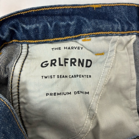 GRLFRND Harvey Twisted Carpenter Jeans in Figueroa St Size 28 - Picture 11 of 14